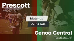 Matchup: Prescott  vs. Genoa Central  2020