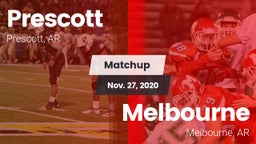 Matchup: Prescott  vs. Melbourne  2020
