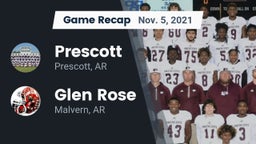 Recap: Prescott  vs. Glen Rose  2021