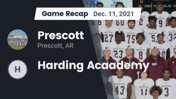 Recap: Prescott  vs. Harding Acaademy 2021