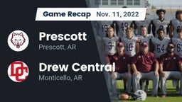 Recap: Prescott  vs. Drew Central  2022