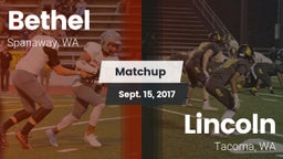 Matchup: Bethel  vs. Lincoln  2017