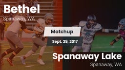 Matchup: Bethel  vs. Spanaway Lake  2017