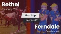 Matchup: Bethel  vs. Ferndale  2017
