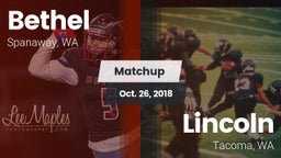 Matchup: Bethel  vs. Lincoln  2018