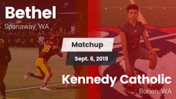 Matchup: Bethel  vs. Kennedy Catholic  2019