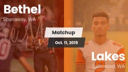 Matchup: Bethel  vs. Lakes  2019