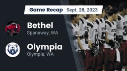 Recap: Bethel  vs. Olympia  2023