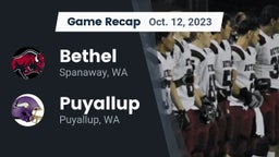 Recap: Bethel  vs. Puyallup  2023