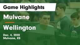 Mulvane  vs Wellington  Game Highlights - Dec. 4, 2020