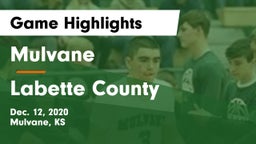 Mulvane  vs Labette County  Game Highlights - Dec. 12, 2020