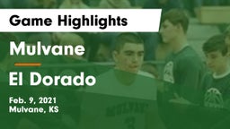 Mulvane  vs El Dorado  Game Highlights - Feb. 9, 2021