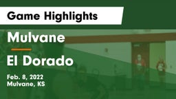 Mulvane  vs El Dorado  Game Highlights - Feb. 8, 2022