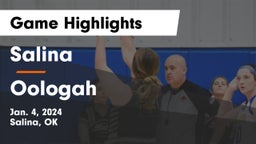 Salina  vs Oologah  Game Highlights - Jan. 4, 2024