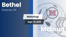 Matchup: Bethel  vs. McLoud  2019