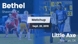 Matchup: Bethel  vs. Little Axe  2019