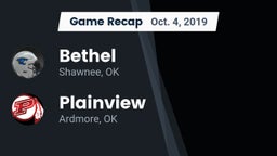 Recap: Bethel  vs. Plainview  2019
