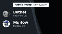 Recap: Bethel  vs. Marlow  2019