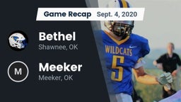 Recap: Bethel  vs. Meeker  2020