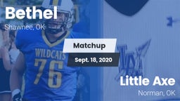 Matchup: Bethel  vs. Little Axe  2020