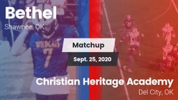 Matchup: Bethel  vs. Christian Heritage Academy 2020