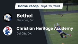 Recap: Bethel  vs. Christian Heritage Academy 2020