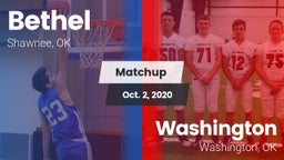 Matchup: Bethel  vs. Washington  2020