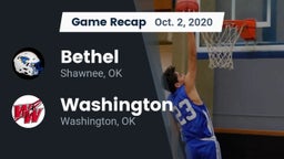 Recap: Bethel  vs. Washington  2020