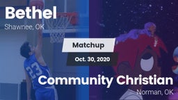 Matchup: Bethel  vs. Community Christian  2020