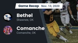 Recap: Bethel  vs. Comanche  2020