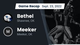 Recap: Bethel  vs. Meeker  2022
