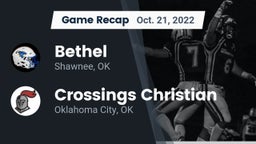 Recap: Bethel  vs. Crossings Christian  2022