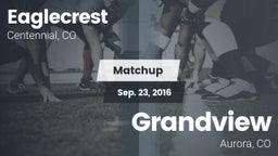 Matchup: Eaglecrest High vs. Grandview  2016
