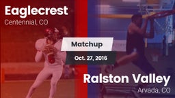 Matchup: Eaglecrest High vs. Ralston Valley  2016