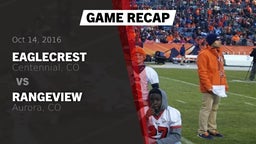 Recap: Eaglecrest  vs. Rangeview  2016