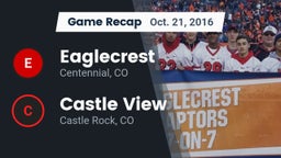 Recap: Eaglecrest  vs. Castle View  2016