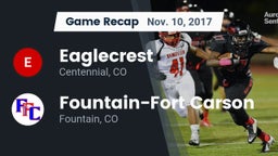Recap: Eaglecrest  vs. Fountain-Fort Carson  2017