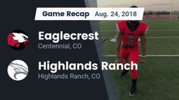 Recap: Eaglecrest  vs. Highlands Ranch  2018