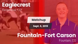 Matchup: Eaglecrest High vs. Fountain-Fort Carson  2019