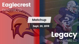 Matchup: Eaglecrest High vs. Legacy   2019