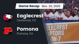 Recap: Eaglecrest  vs. Pomona  2020