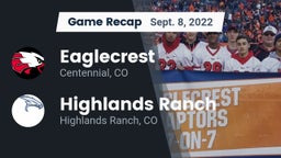 Recap: Eaglecrest  vs. Highlands Ranch  2022