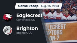 Recap: Eaglecrest  vs. Brighton  2023