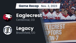 Recap: Eaglecrest  vs. Legacy   2023