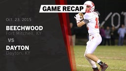 Recap: Beechwood  vs. Dayton  2015