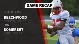 Recap: Beechwood  vs. Somerset  2016