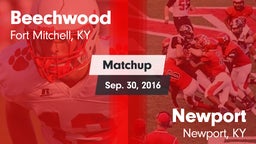 Matchup: Beechwood High vs. Newport  2016