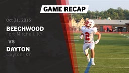 Recap: Beechwood  vs. Dayton  2016