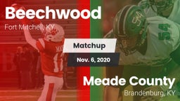 Matchup: Beechwood High vs. Meade County  2020