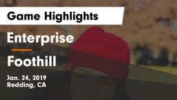 Enterprise  vs Foothill  Game Highlights - Jan. 24, 2019